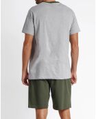 Pyjama T-Shirt & Short Jamal gris